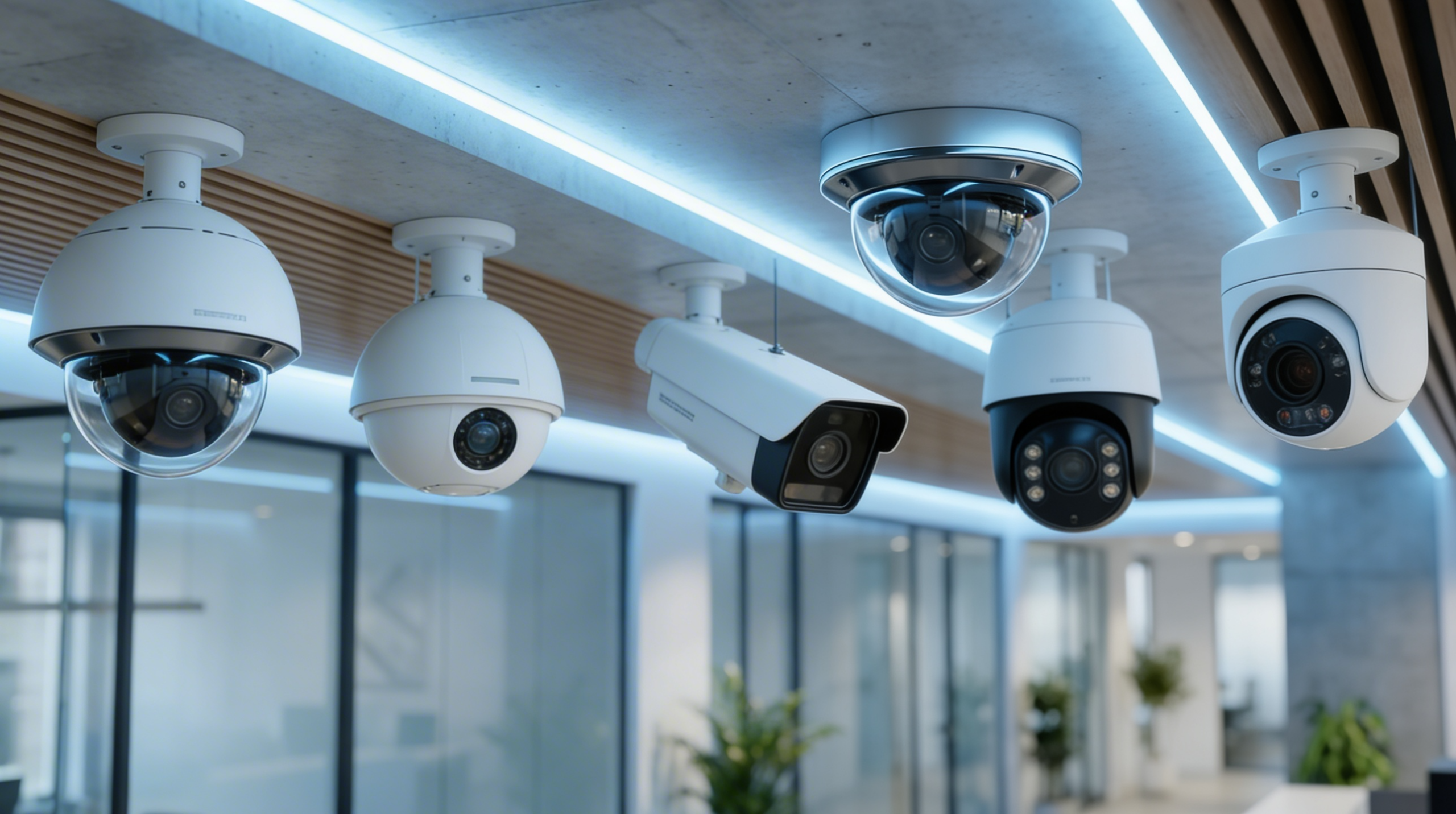 CCTV Cameras (IP, Dome, Bullet, PTZ)